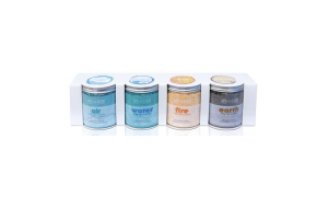 AquaFinesse Spa de Luxe Crystals 4er Set