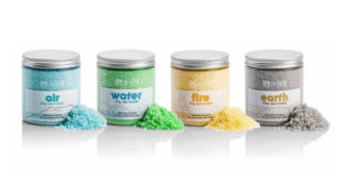 AquaFinesse Spa de Luxe Crystals 4er Set